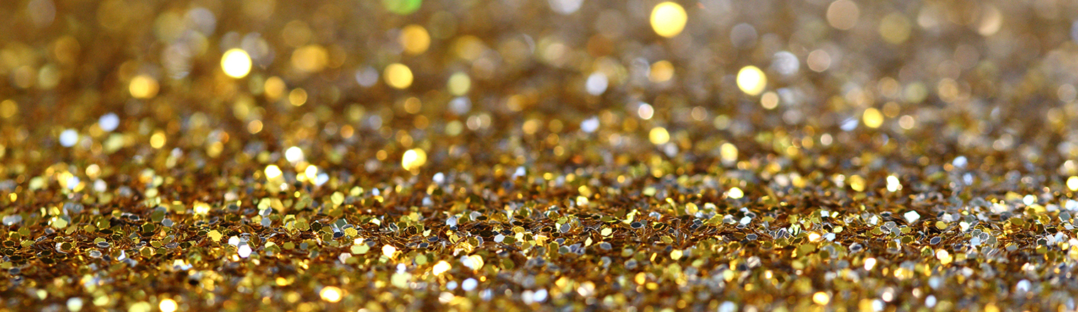 Gold sparkles